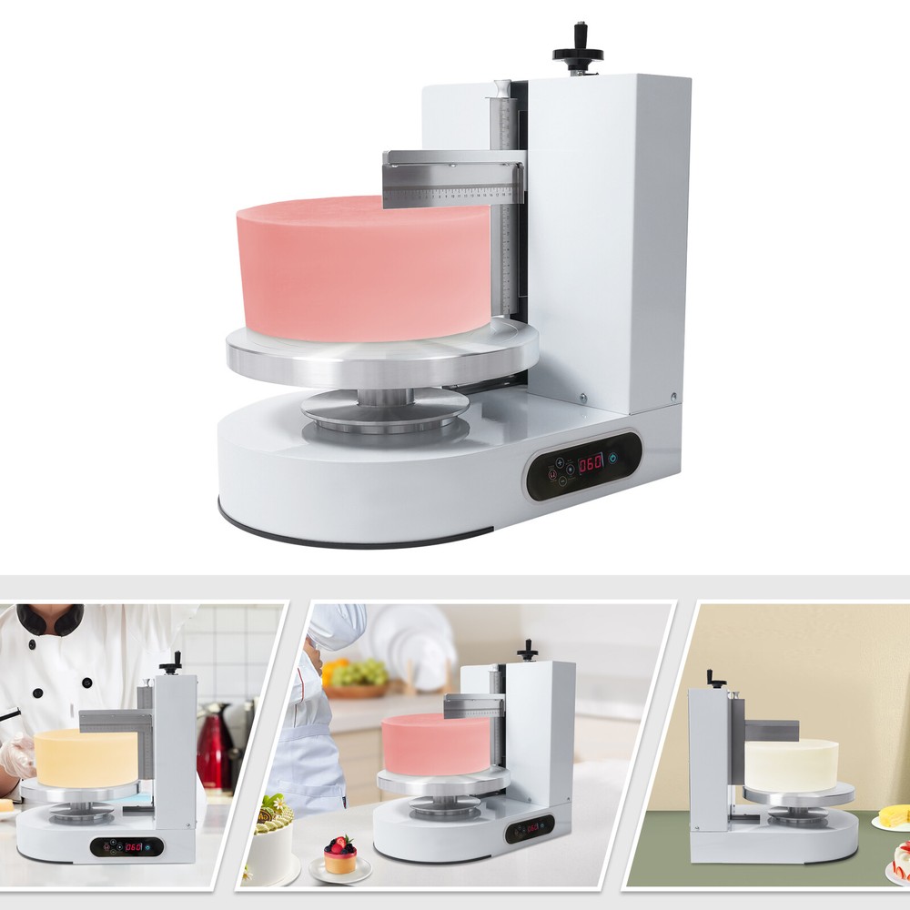 Birthday Cake Cream Smooth Coating Decor Machine Cake Cream Spreading Machine