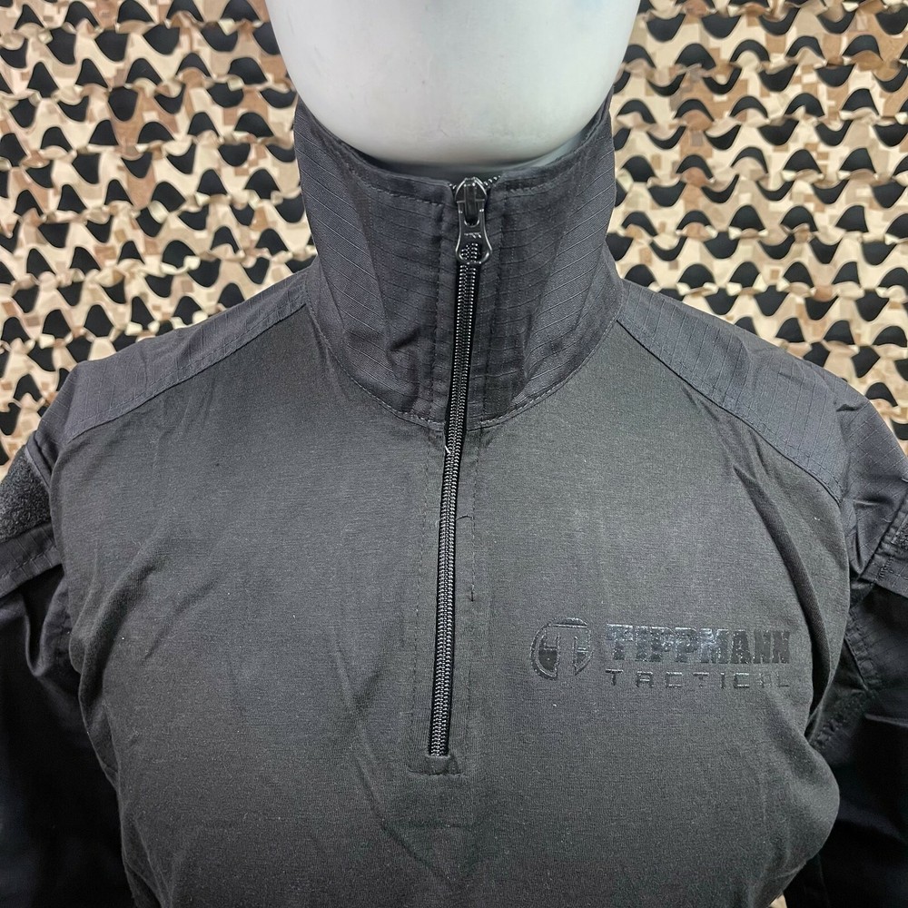 NEW Tippmann Tactical TDU Paintball Jersey - Black - Medium