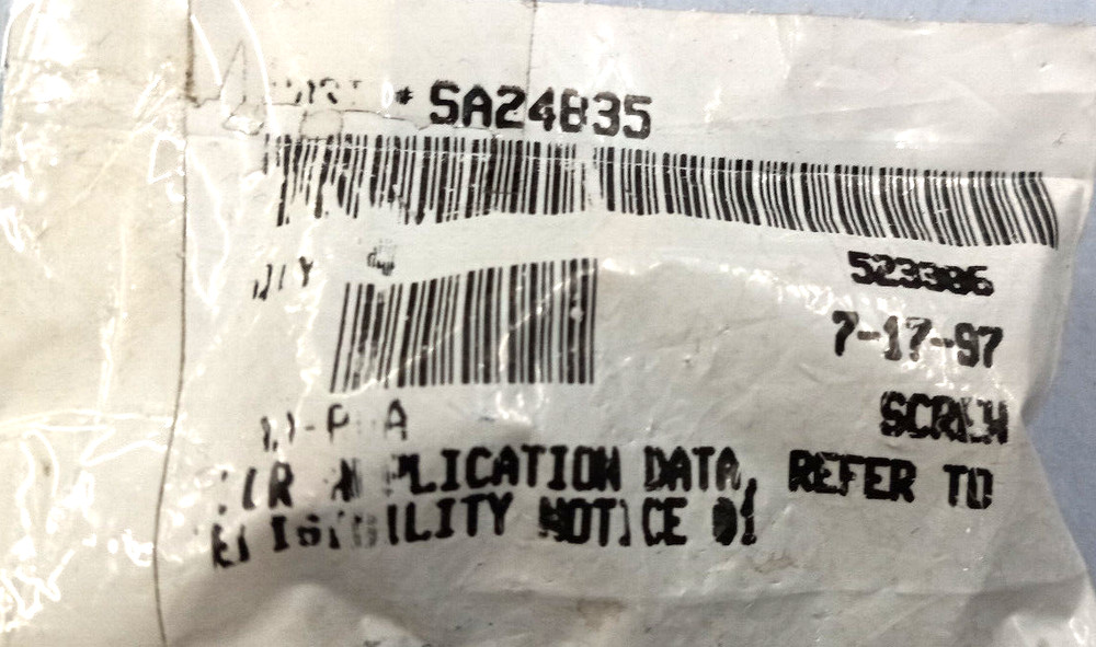 SAP P/N SA24835 SCREWS - (4/Pack)