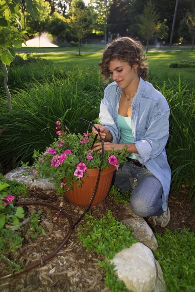 Garden Dripper 1 Gallon Per Hour, 30 Pack, Drip System, Black