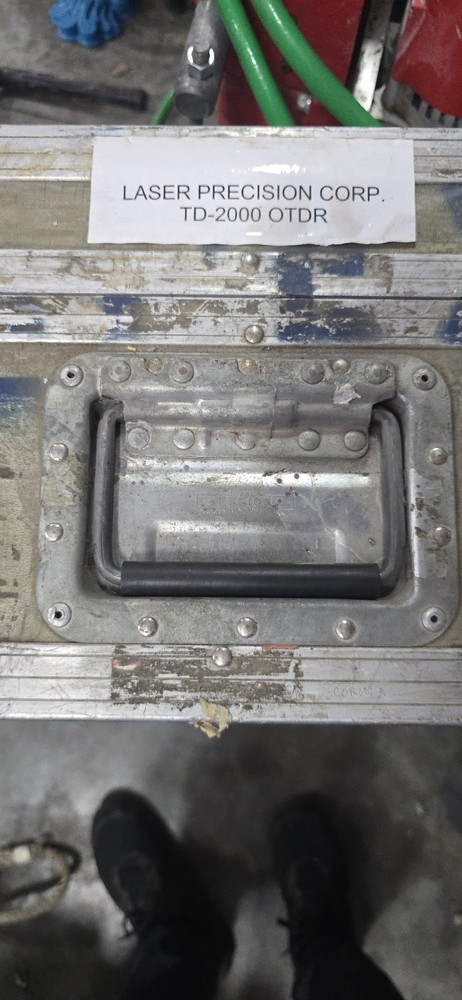 LASER PRECISION TD-2000 OTDR Optical Time Domain Reflectometer Fiber Testing