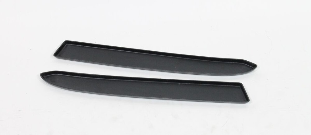 For 3 E92 E93 M Sport Rear bumper Side Splitters flaps ABS Gloss