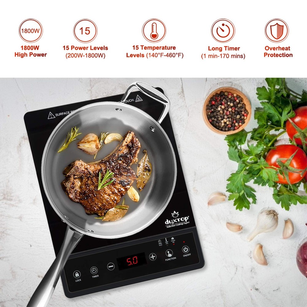 Duxtop Portable Induction Cooktop, Countertop