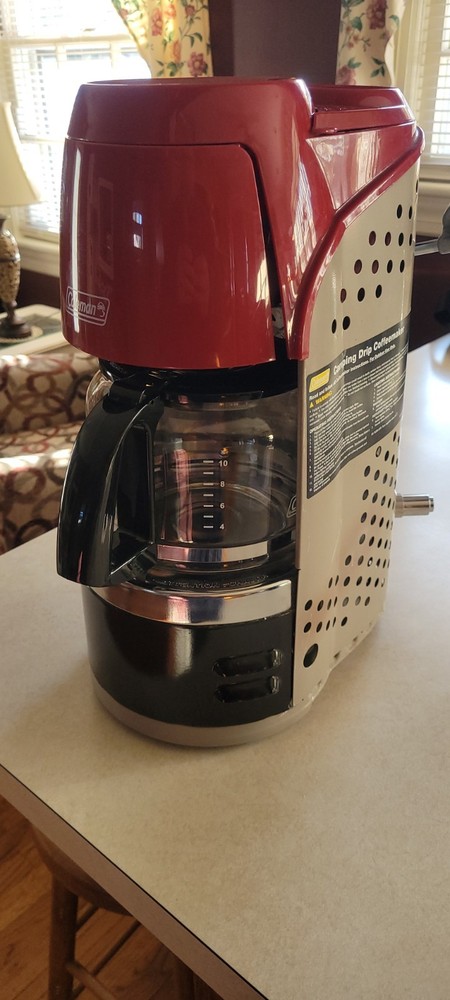 Coleman 10-Cup Portable Propane Coffeemaker Model 5007