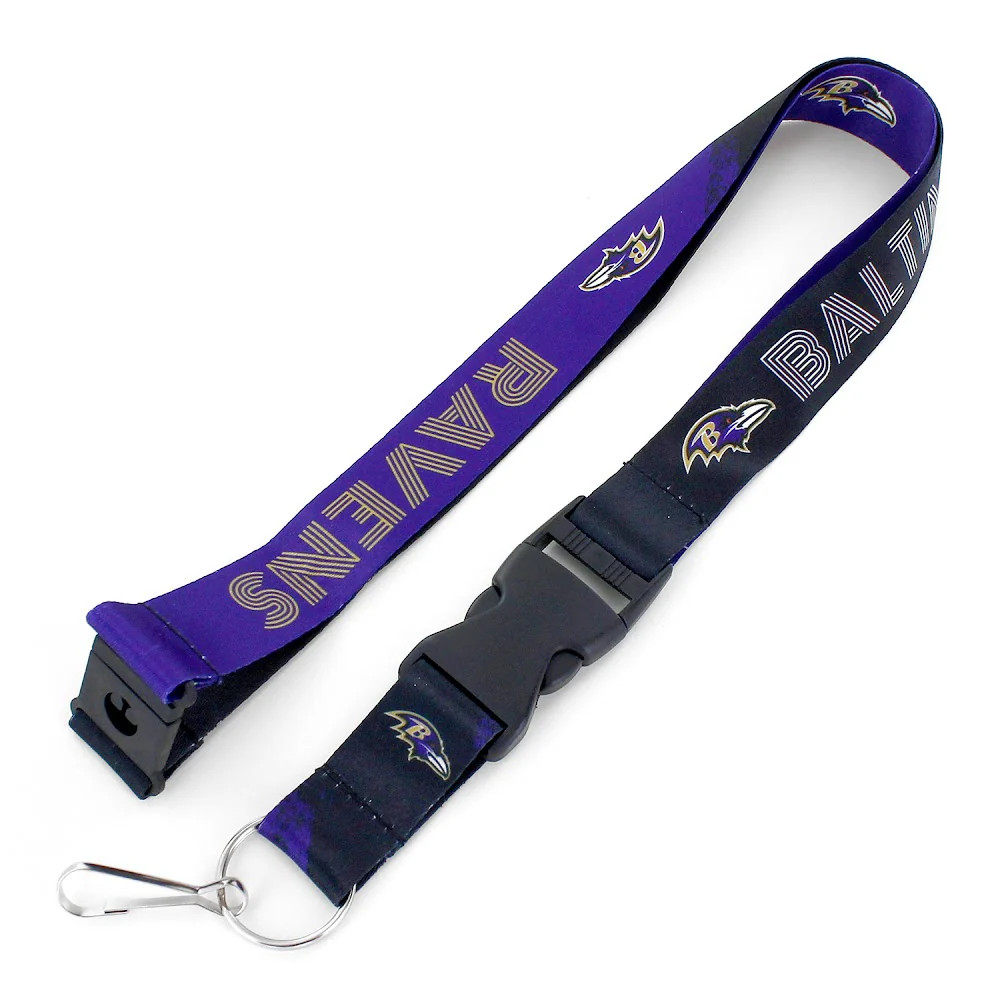 Baltimore Ravens Lanyard Crossfade Design