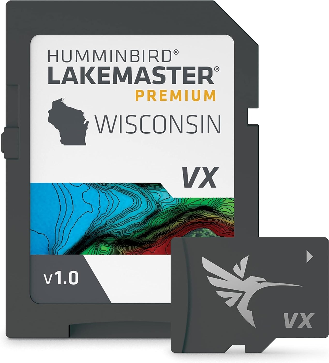 Humminbird LakeMaster VX Premium [Wisconsin V1] APEX/SOLIX/HELIX #602010-1