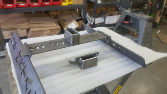 Collapsible Steel Gong Target Stand W/ Torso Target 2/3 IDPA 12*20 AR500