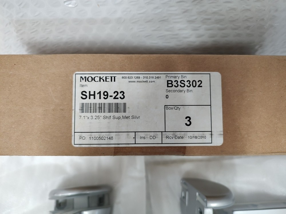 Mockett SH19-23 Adjustable Shelf Brackets