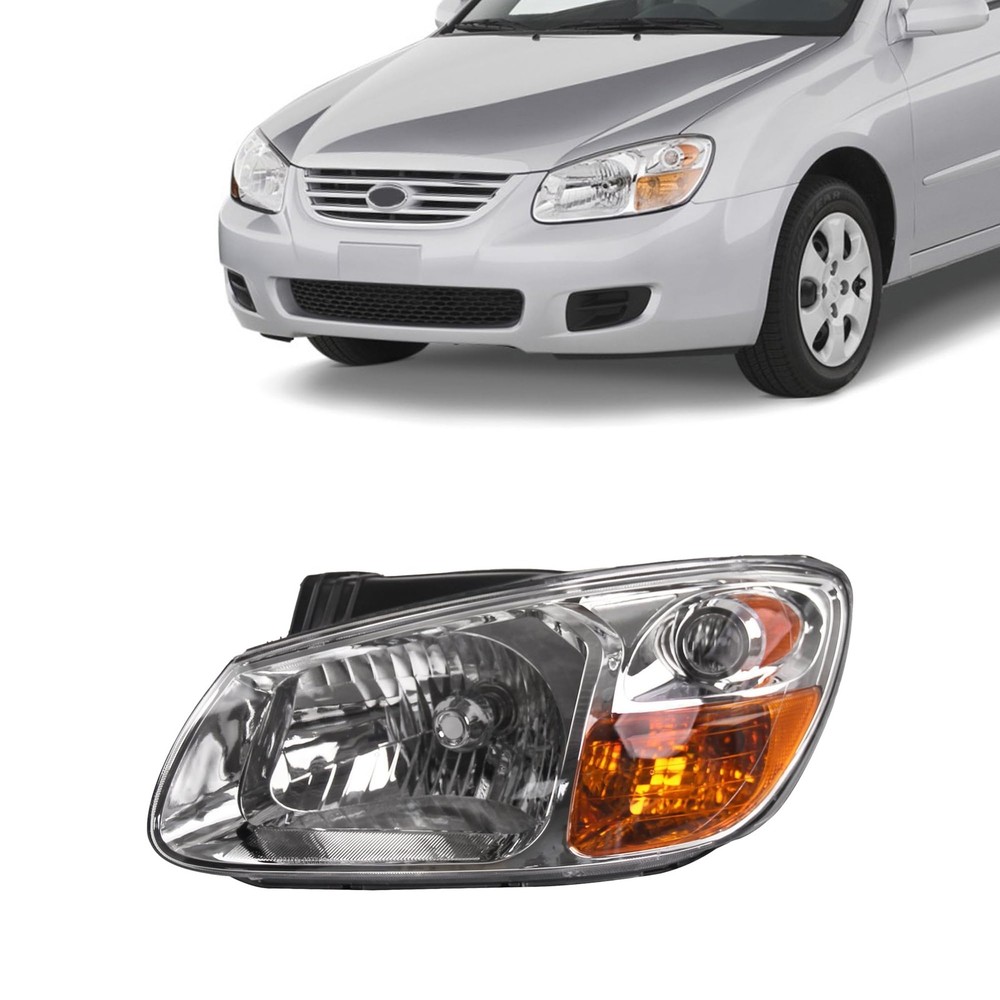 Left Halogen Headlight Clear Lens for 2007 2008 2009