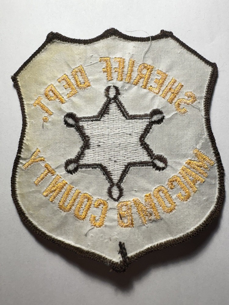 Macomb County Michigan Sheriff Patch
