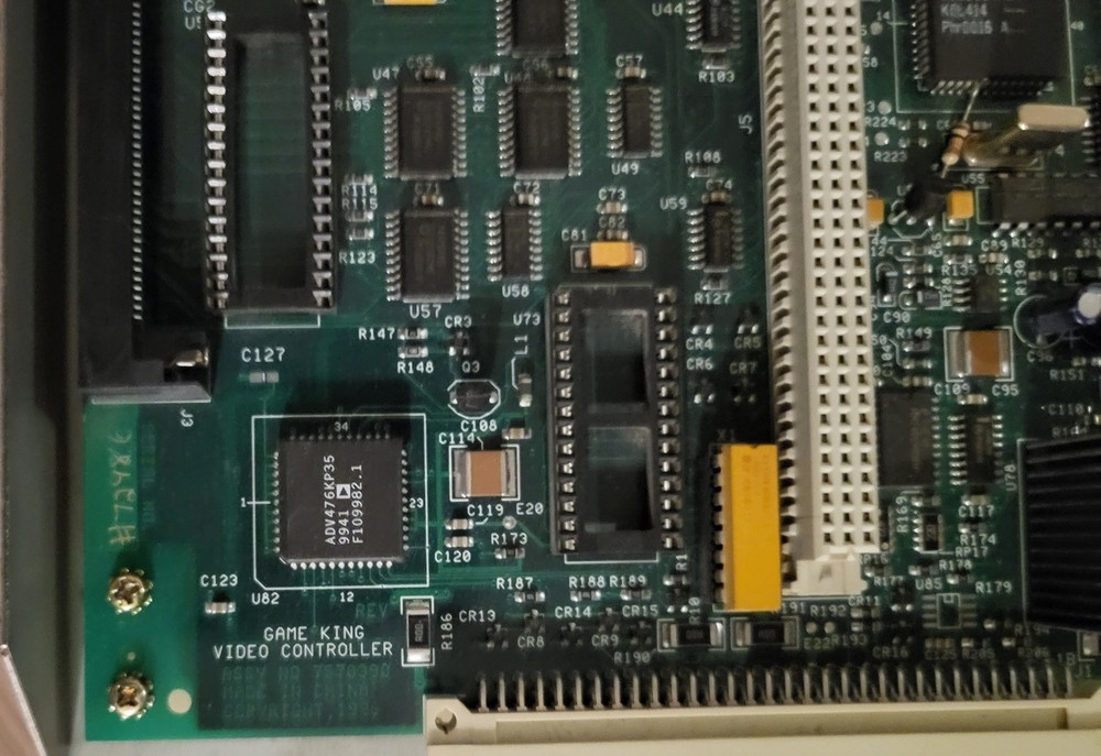 Game King Video Controller P/N:75703902 Rev. A