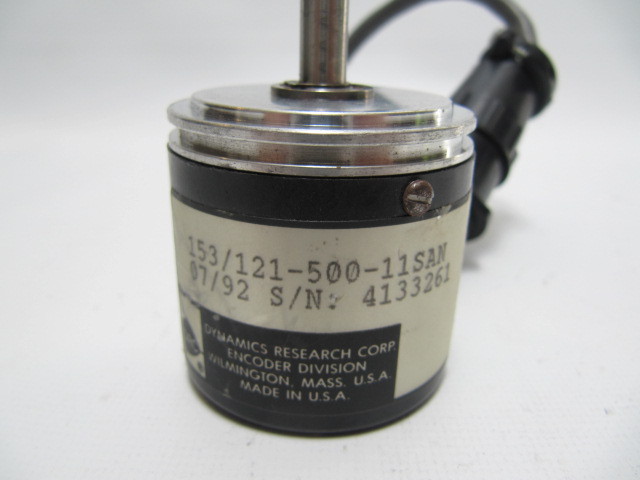 Dynamics Research Corp Rotary Encoder 153/121-500-11SAN