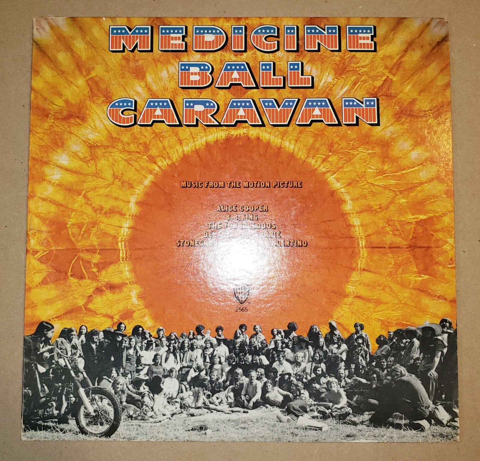 MEDICINE BALL CARAVAN RARE 1971 WHITE LABEL PROMO VINYL MINT-/MINT- ALICE COOPER
