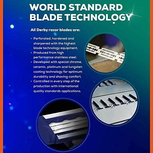 Extra Double Edge Razor Blades, 100 Count