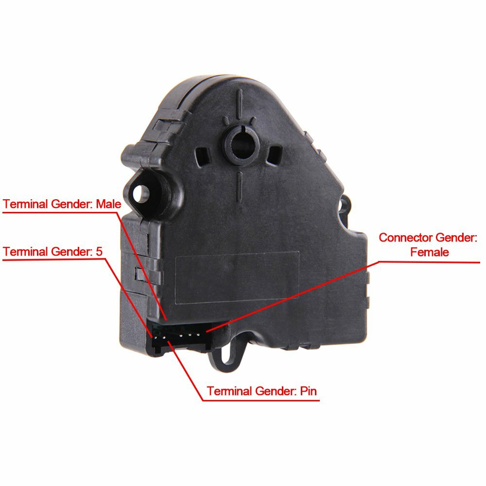 2PCS For GM Chevy HVAC AC Heater Blend Door Actuator 52402588 89018365 15-72971