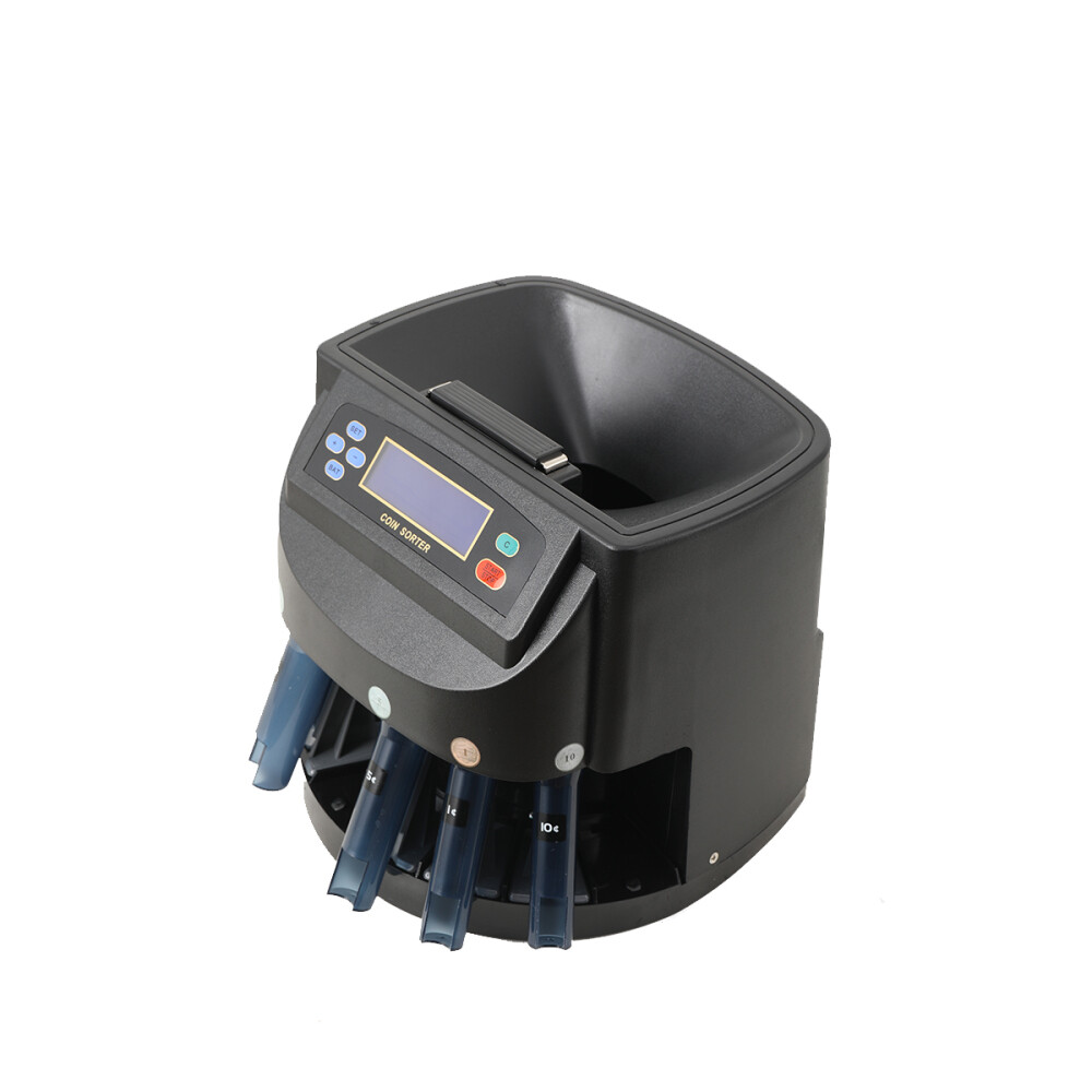 Coin Sorter Counter Digital Automatic Electronic Counting Change US