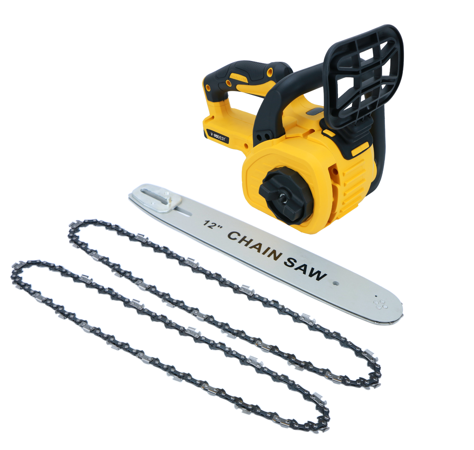 Fit DEWALT 20V MAX Battery Brushless 12 in. Compact Cordless Chainsaw w/2 chains