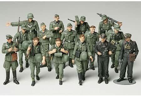 Tamiya Models German Infantry on Maneuvers Model Kit