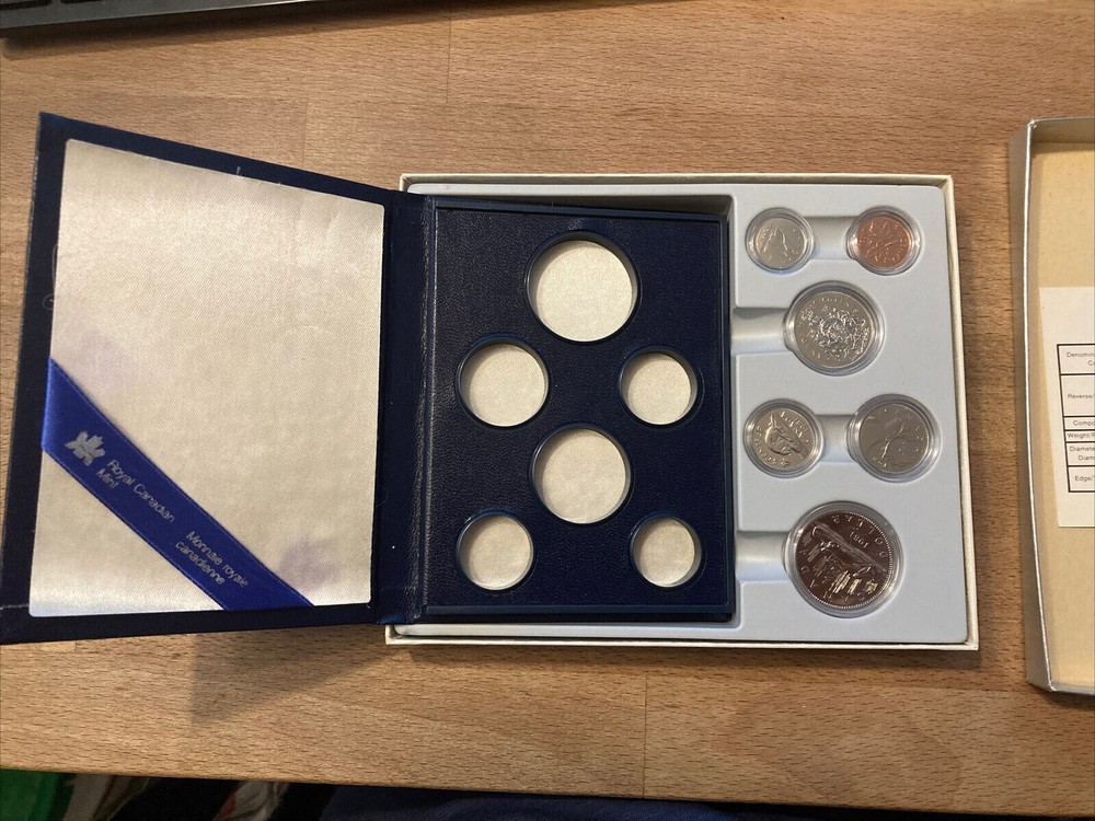 1981 Canada 6 Coin Specimen Proof-Like Set