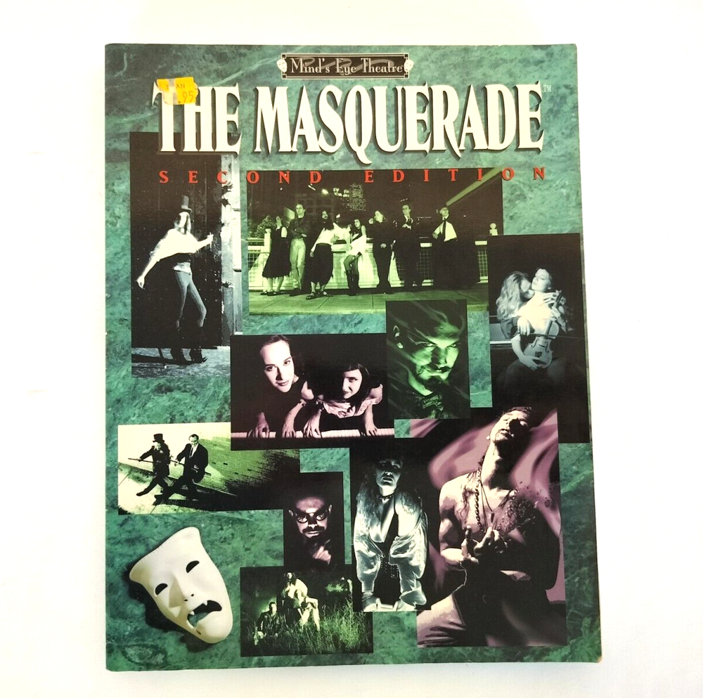 White Wolf Game Studio Mind's Eye Theatre The Masquerade 1994 Second Edition