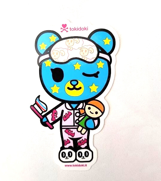 tokidoki sticker - Glamping Queen