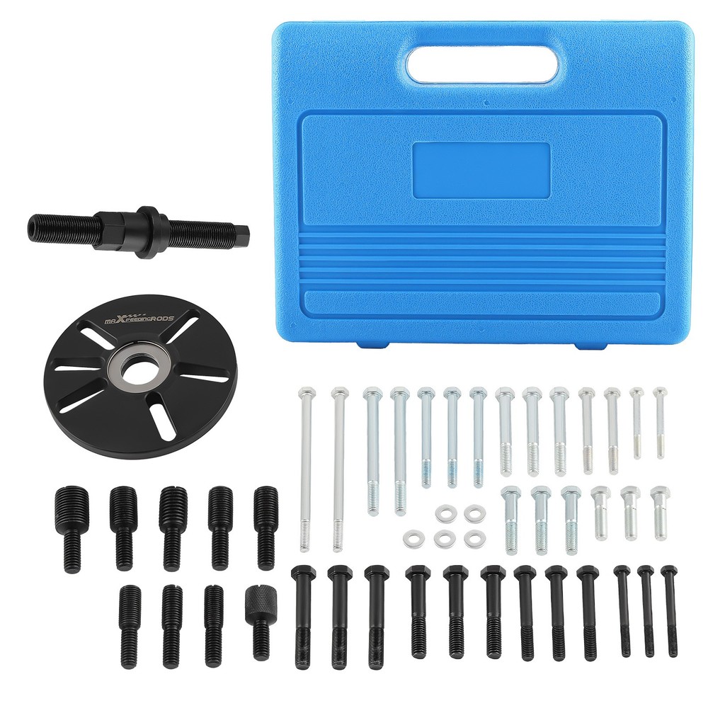 Harmonic Balancer Puller / Installer Kit Engine Tool Steel Universal set