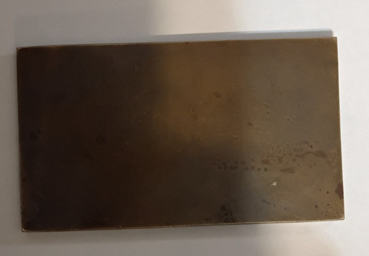 Victor Peters Bronze Hunting Dog Plaque/ Plaquette 3.5" x 2"