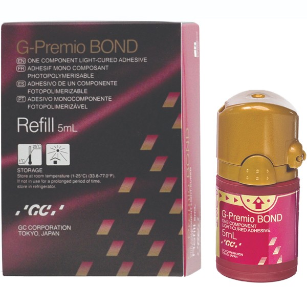GC 12694 G-Premio BOND Light Cure Dental Adhesive Bonding Agent 5 mL Bottle