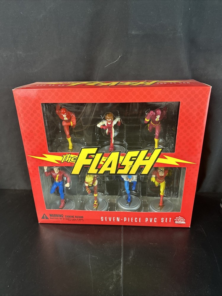 The Flash Seven-Piece PVC Set - DC Direct - 2000 - New Condition