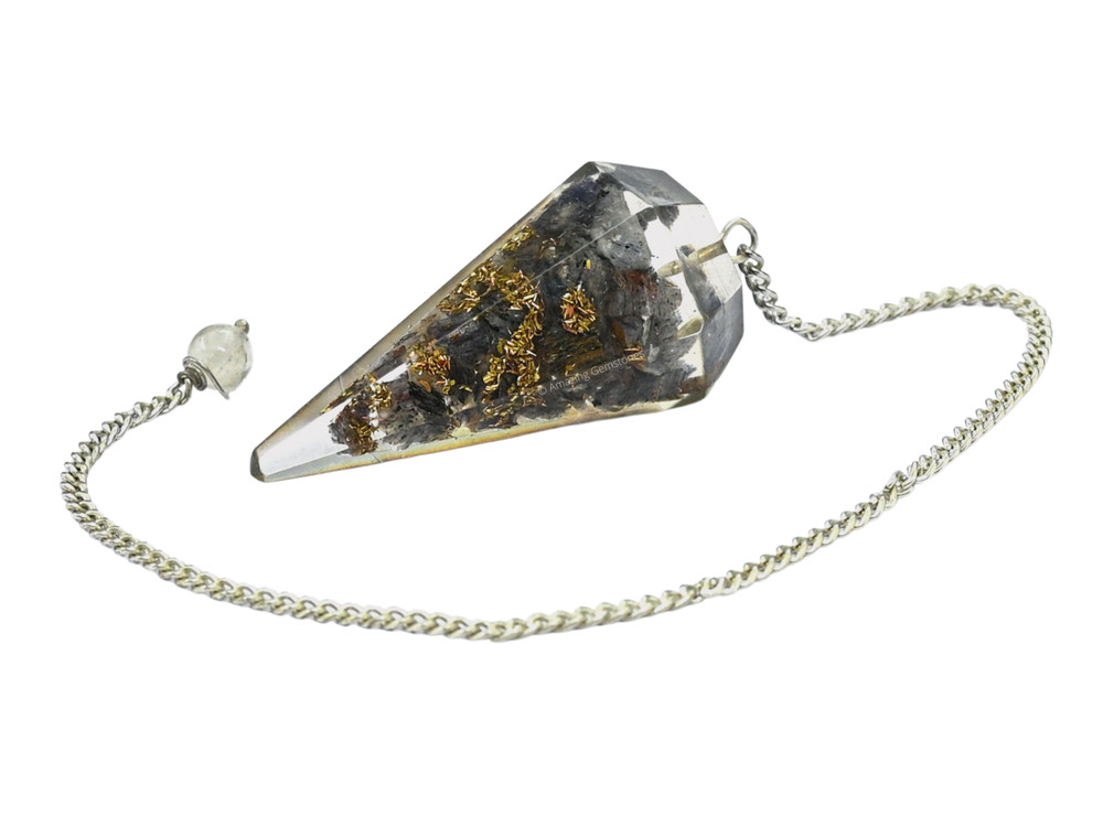 Blue Aventurine Orgone Pendulum