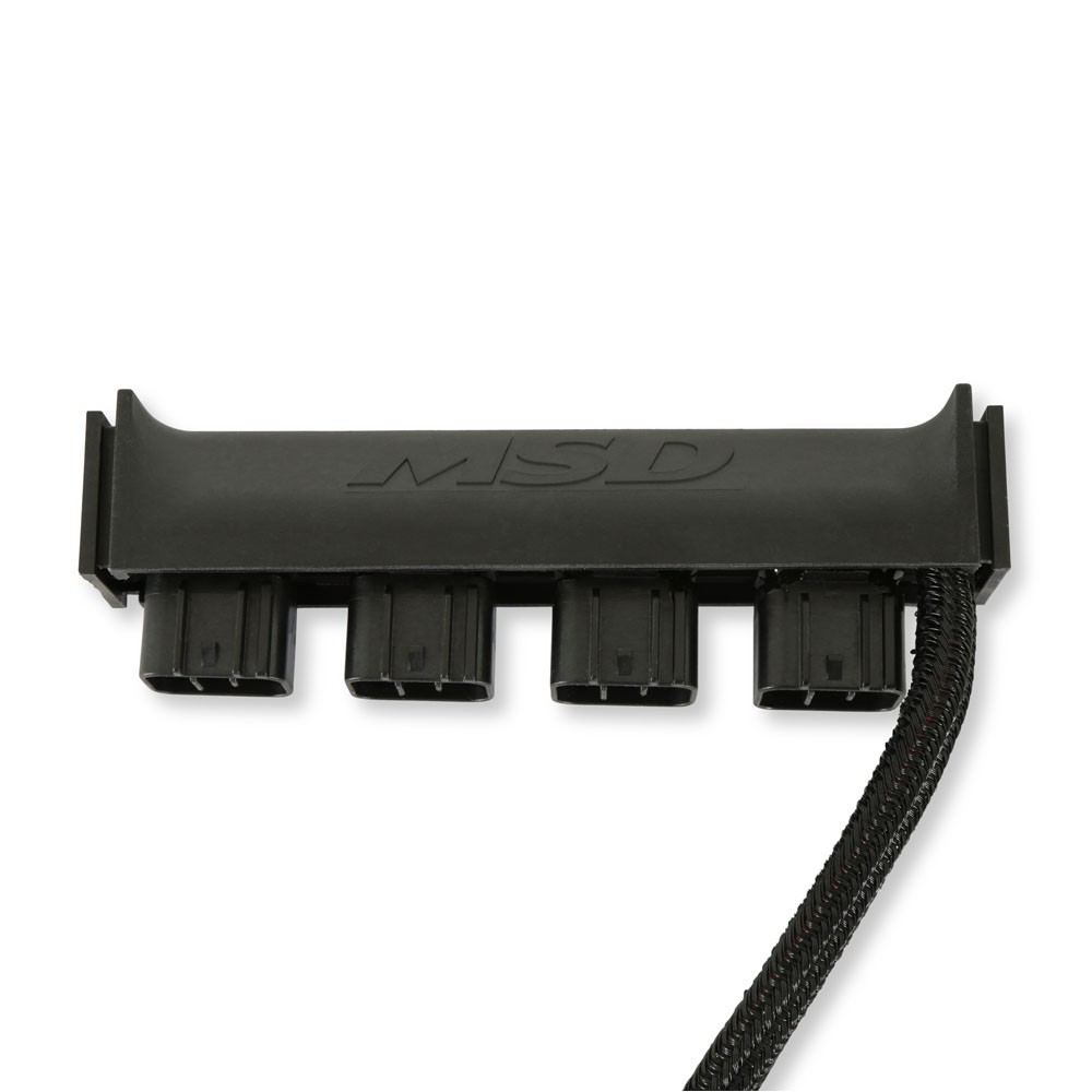 MSD Vehicle Control Module 77403; 4-Connector CAN-Bus Hub