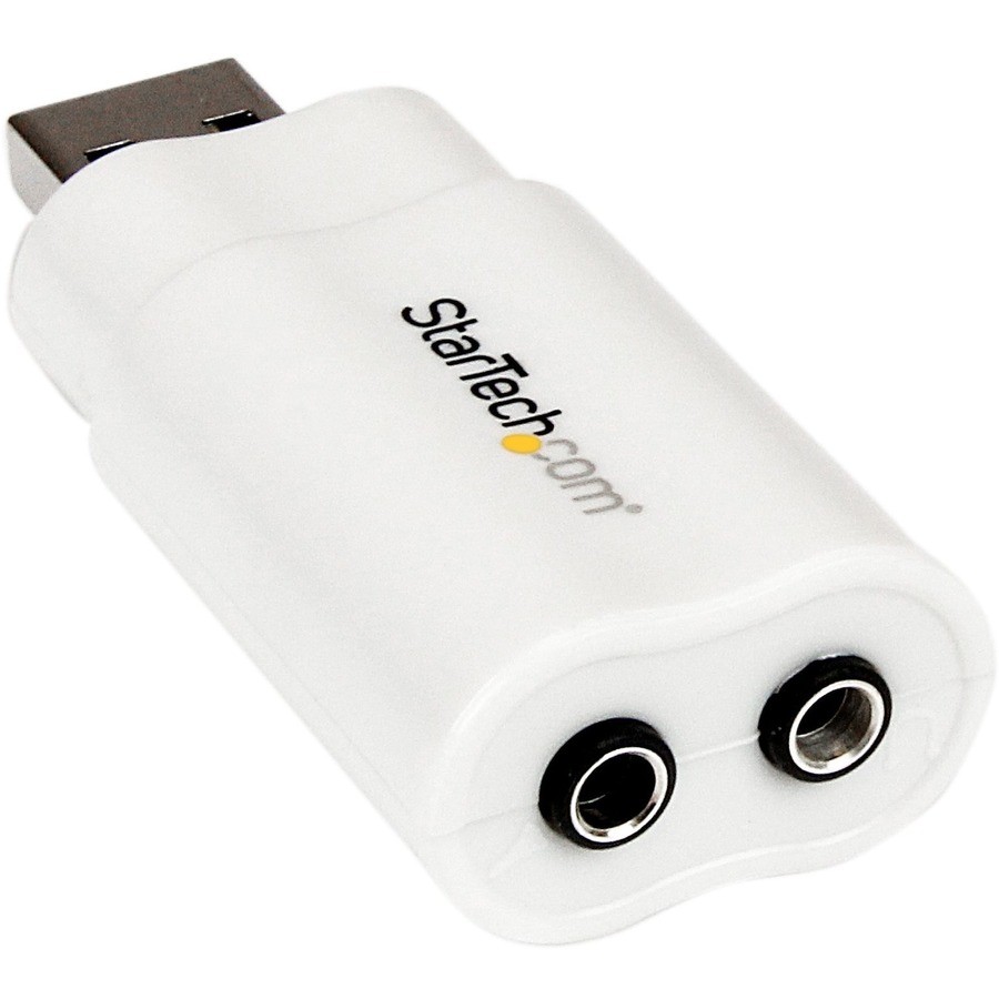 StarTech.com ICUSBAUDIO USB 2.0 Stereo Audio Adapter Sound Card