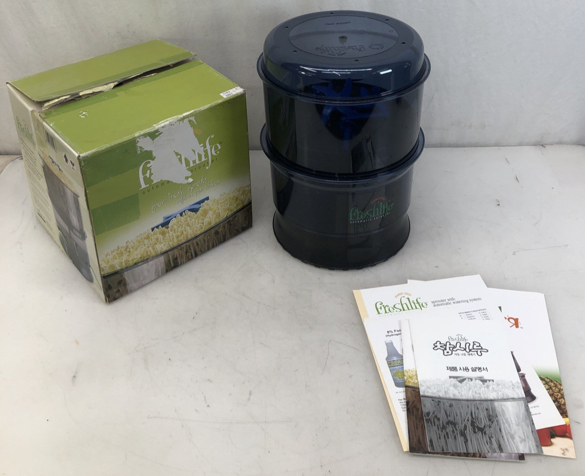 Tribest Co Freshlife Automatic Sprouter Model 2000 Fresh Sprouts Indoor Kitchen