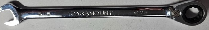 Paramount 5/16" Reversible Ratcheting Combination Wrench