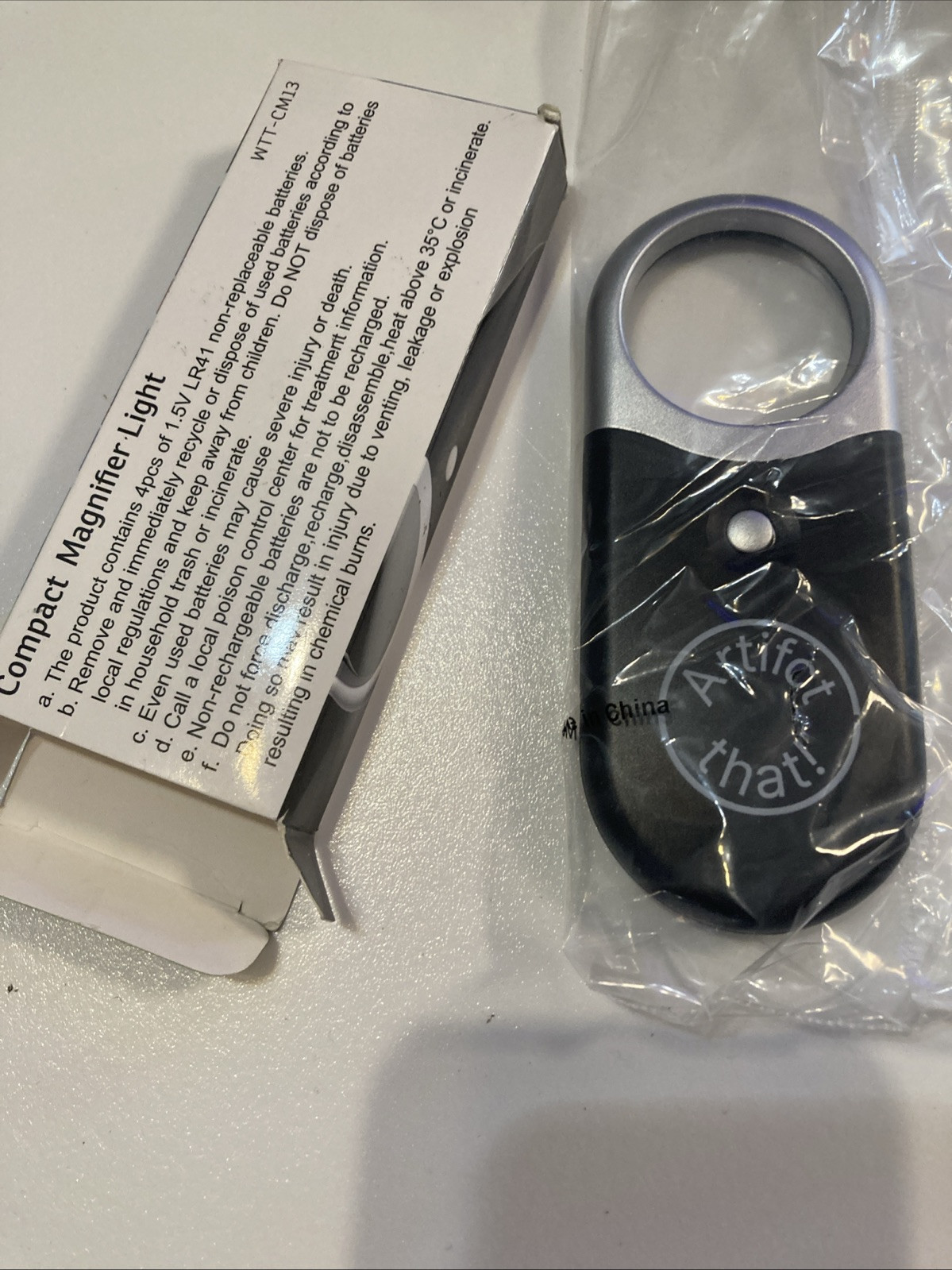 Pocket Magnifier Light