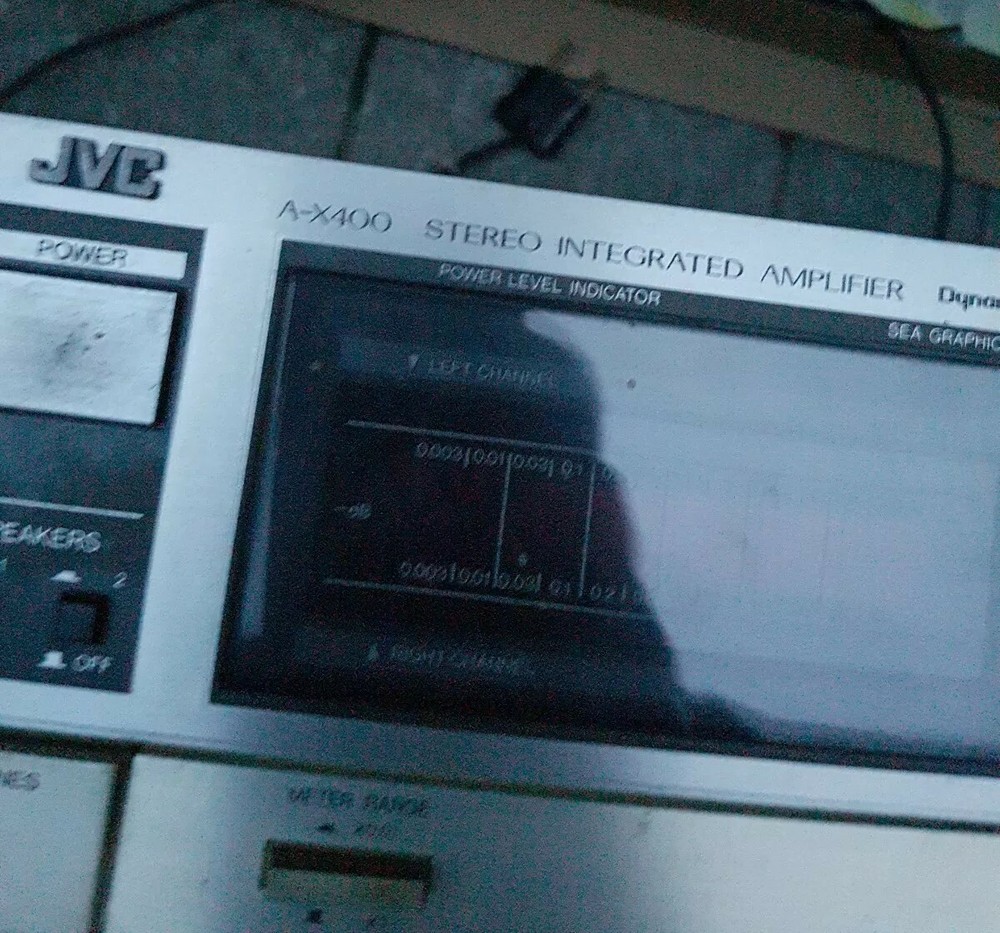 JVC A-X400 Stereo Integrated Amplifier Dynamic Super-A Graphic Equalizer