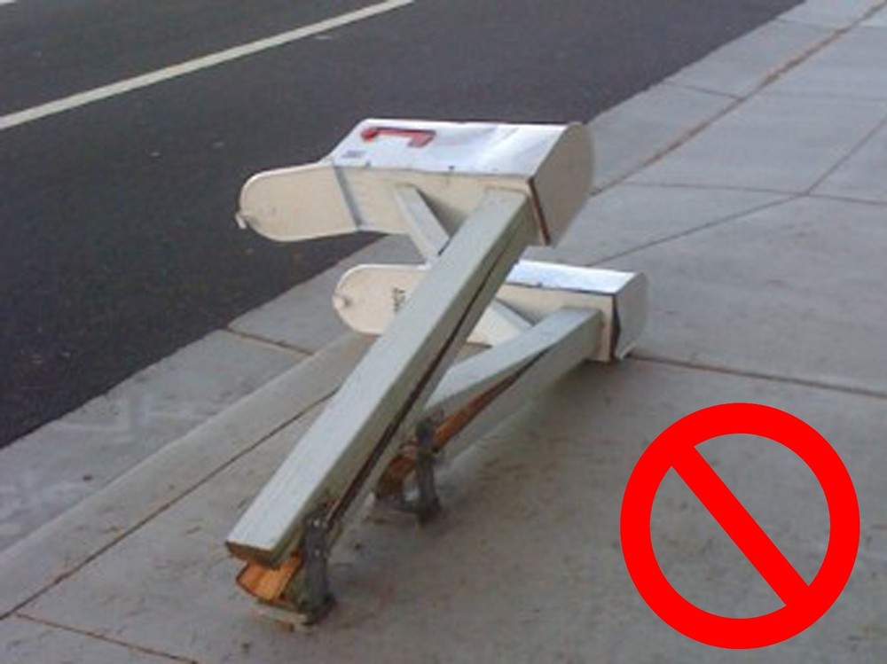 Mailbox Guard Snowplow Protection