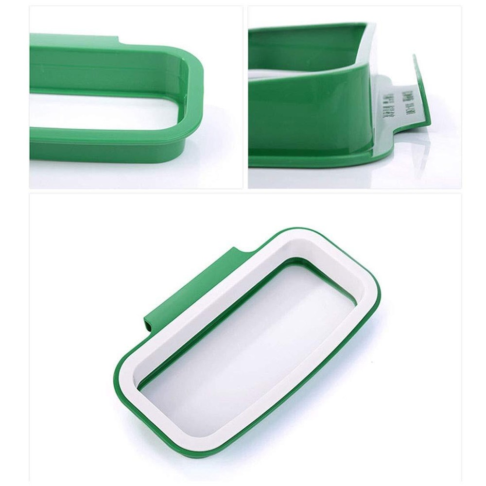 Office Garbage Bag Holder with Trash Bin Storage Rack