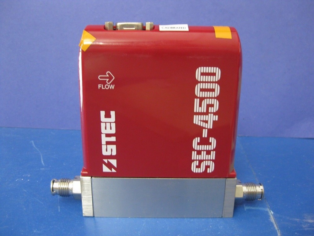 Stec SEC-4500 Mass Flow Controller, 1/4" VCR,  H2, 20 LM, Used