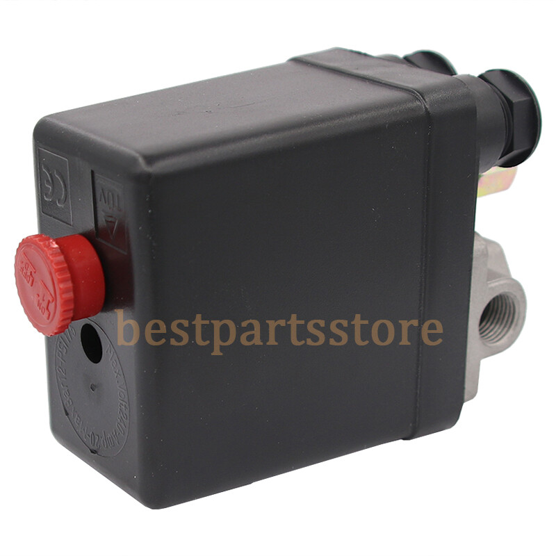 882-609 PS104PPL Pressure Switch W/UNLOADER VALVE PUSH PULL ON/OFF For EC12 EC10