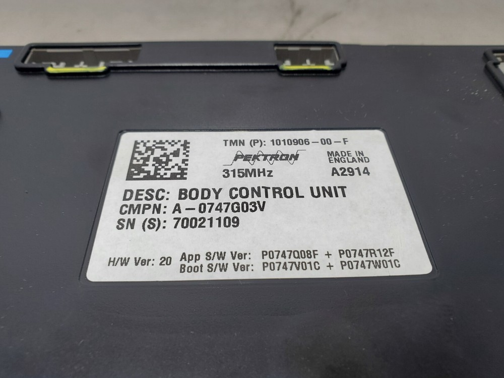 ✅ 2012-2020 OEM Tesla Model S Body Control Module BCM Unit PEKTRON