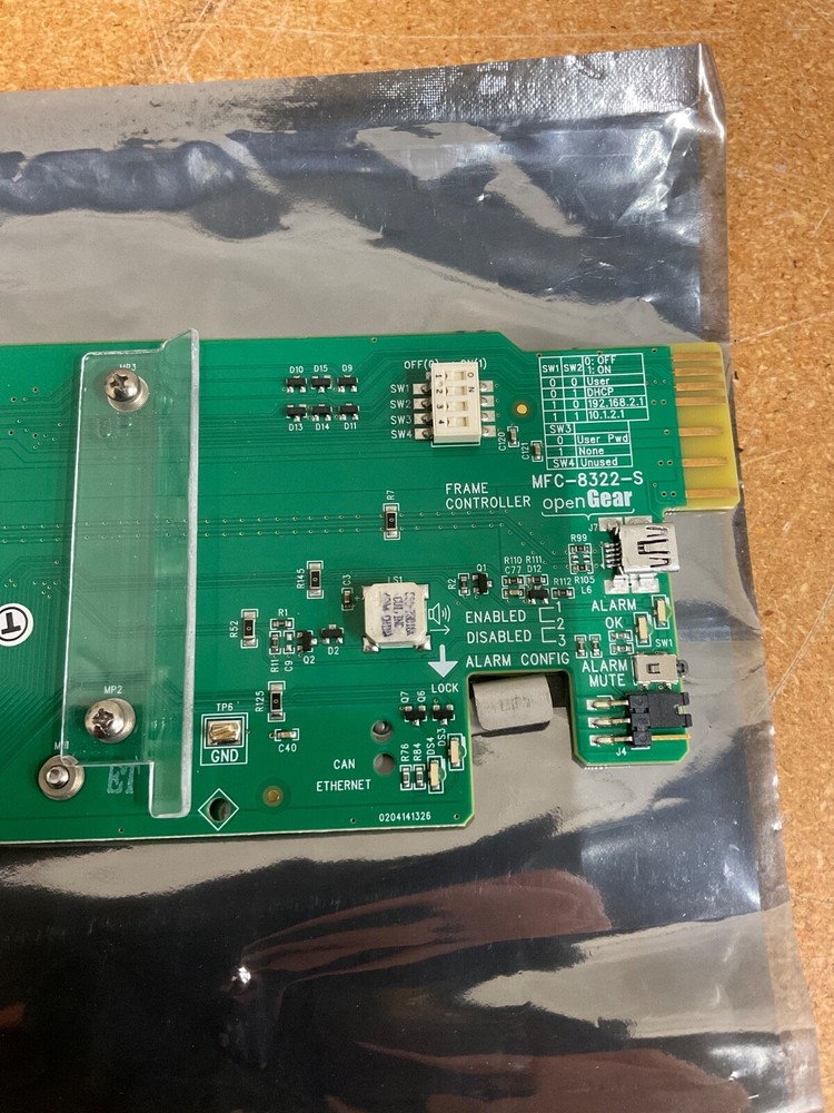 MFC-8322-S OpenGear Frame Network Controller 8322AR-011-06