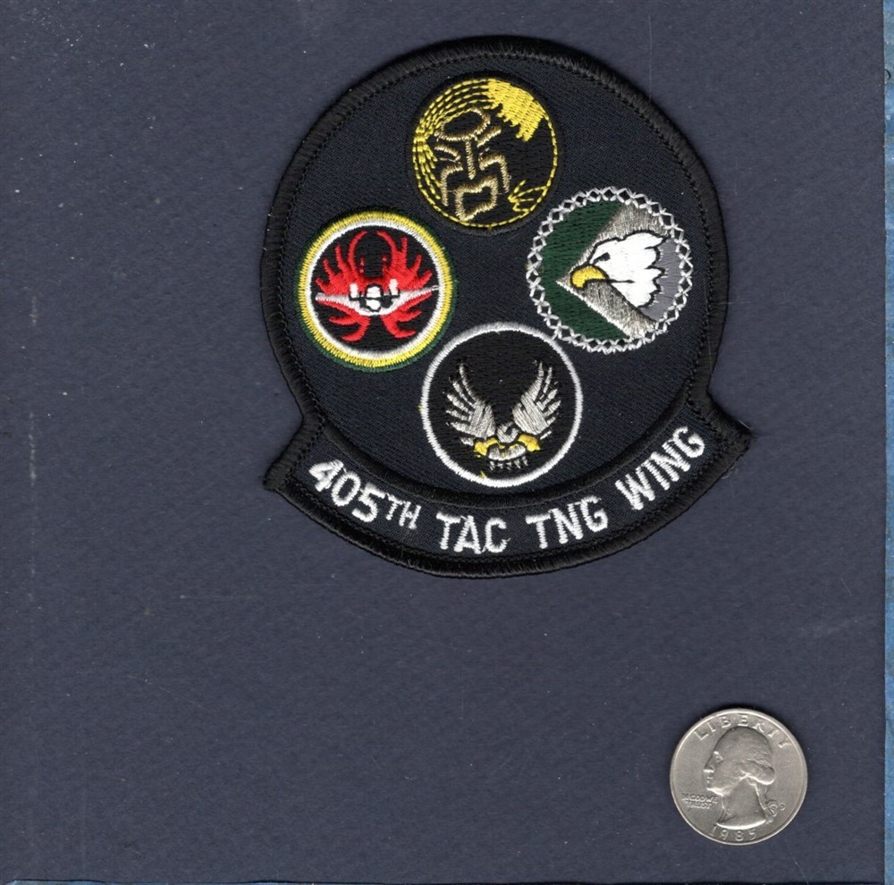 405th TTW TAC Training Wing Squadron USAF Gaggle Patch