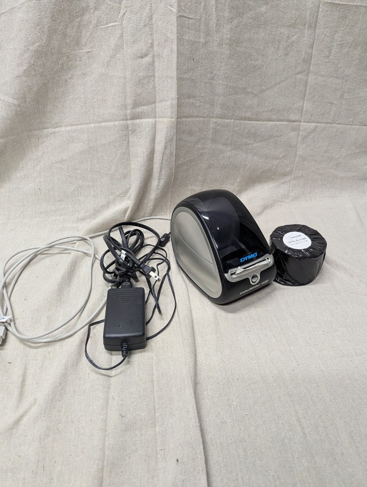 Dymo LabelWriter 450 Label Printer 1750110 w/ AC Adapter, USB cable, label rolls