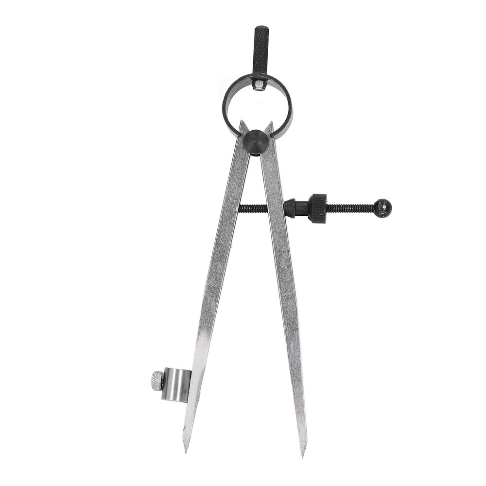 Wing Divider Gauge Carbon Steel Adjustable Angle Lockable Scribing Tool For
