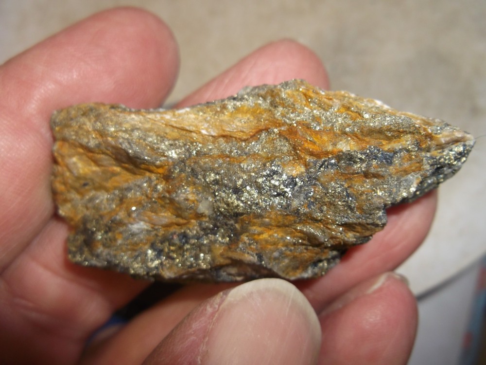Gold, silver, copper, 65 grams samples ,ore high grade .