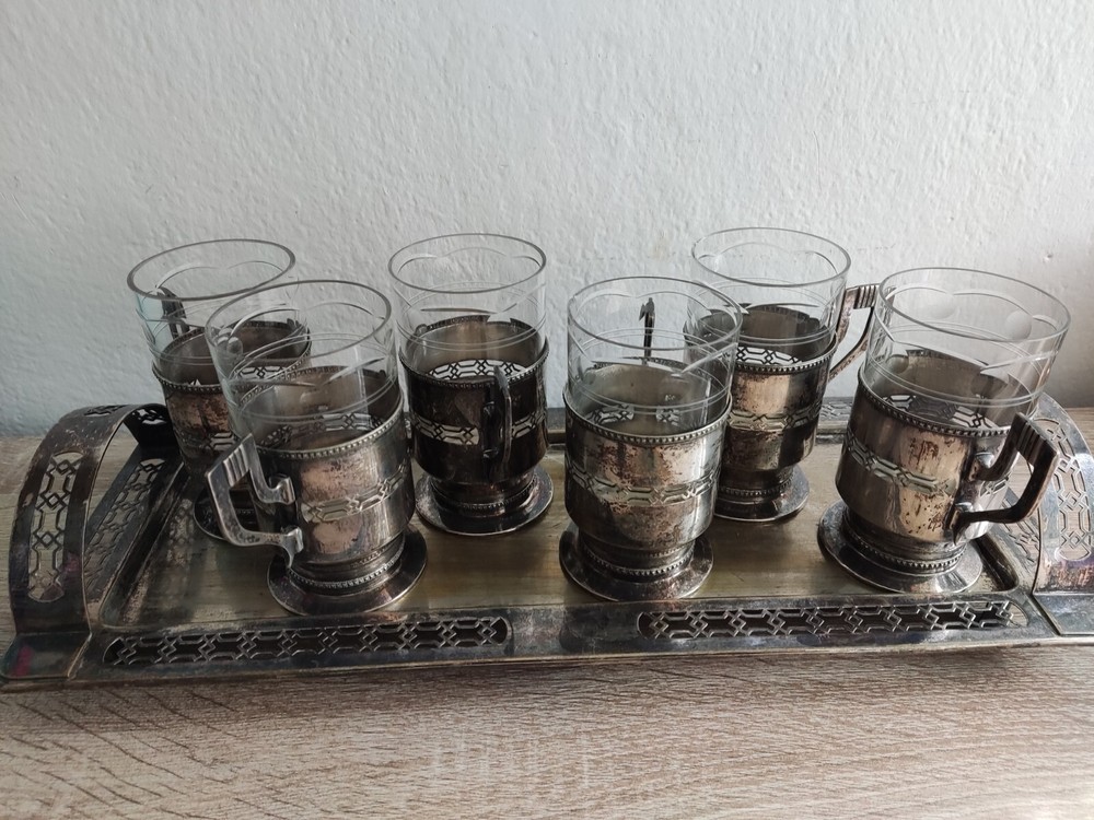 Silver-plated tea set Austro-Hungarian 1870-1910