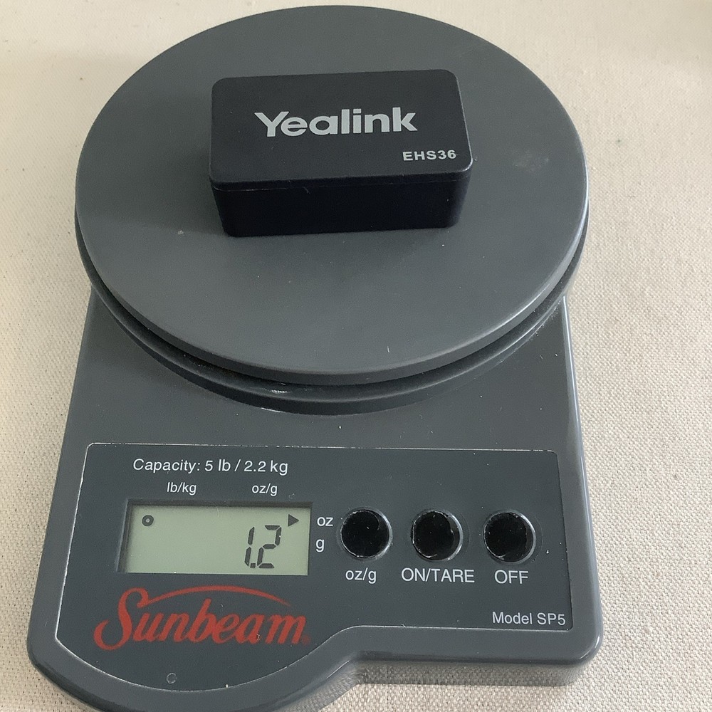 Yealink EHS36 Wireless Headset Adapter Box Only No Cables Included