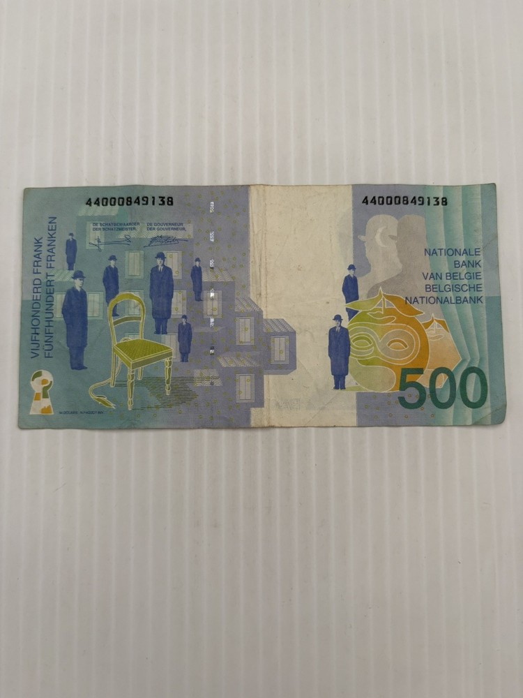 Belgium 500 Francs 1998