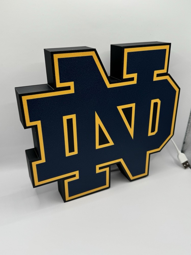 Notre Dame - Light Up LED Sign